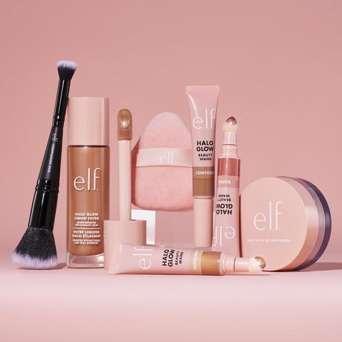e.l.f. Halo Glow Powder Puff, Soft, Reusable Powder Puff For Applying Loose Or Pressed Powders, Easily Conforms To The Face, Vegan & Cruelty-free...