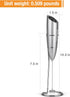 SIMPLETaste Milk Frother Handheld Battery Operated Electric Foam Maker, Drink Mixer with Stainless Steel Whisk and Stand for Cappuccino, Bulletpro...