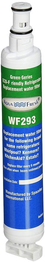 Aqua Fresh WF293 Refrigerator Water Filter Replacement Compatible with 4396701 Replacement for 9915, EDR6D1, RWF2000A, LC200V, RWF1021, Filter 6, ...