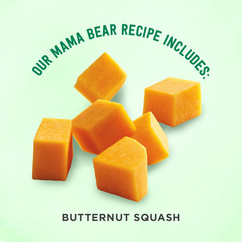 Amazon Brand - Mama Bear Organic Baby Food, Butternut Squash, vegetarian, 4 ounce (Pack of 12)...