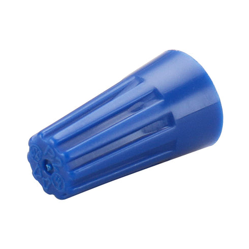 Baomain Wire connector P2 22-16 AWG x3 Twist-On Easy Screw On Cap 300V Max Voltage Blue Pack of 100...