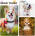 Rhinestone Leather Dog Collar Bling Dog Collars for Small Medium Large Dogs - Soft Microfiber Leather with Adjustable Stylish Sparkly Diamonds Stu...