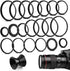 20 Pieces Metal Step-Up Adapter Rings & Step Down Rings Kit Lens Filter Stepping Adapter Rings Set for DSLR Camera......