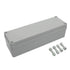 LeMotech Waterproof Dustproof IP67 Junction Box DIY Case Enclosure Gray 9.8 x 3.1 x 3.3 inch (250 x 80 x 85 mm)...