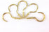 yueton 50pcs Metal Screw-in Ceiling Hooks Cup Hooks (Gold)...