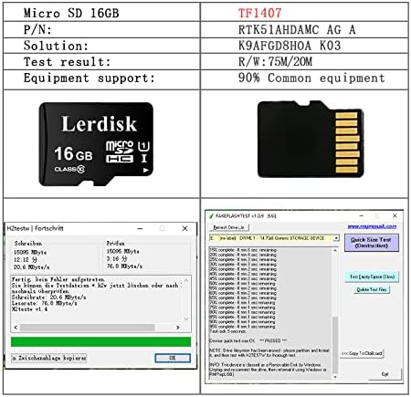 Factory Wholesale Micro SD Card 16GB U1 in Bulk Micro SDHC UHS-I Produced by Authorized Licencee (16GB U1)...