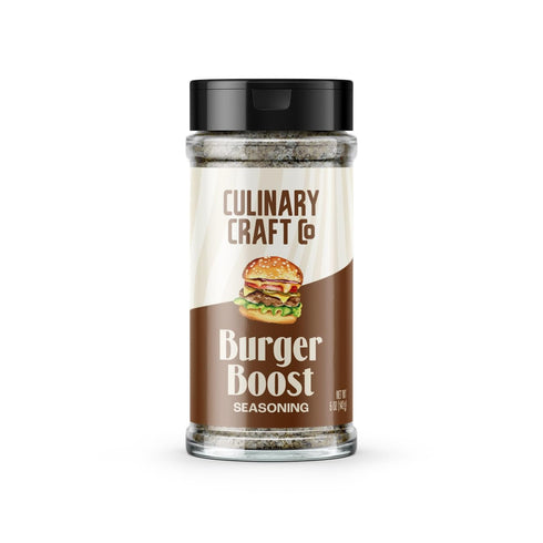 Burger Boost: Gourmet Burger Seasoning and Grilling Spice Mix by Culinary Craft Co - Elevate Your Grill Game with Artisanal Flavors - Perfect Blen...