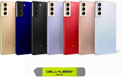 CELL4LESS Back Glass for The Samsung S21+ Plus Kit W/Lens Replacement Kit (Gold)......