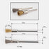 15Pcs Wire End Brush, Crimped End, Pen Shape Wire Wire Brush for Drill Attachment Wire Brush Wheel for Drill Metal Brush Drill Bits Hex Shank for ...