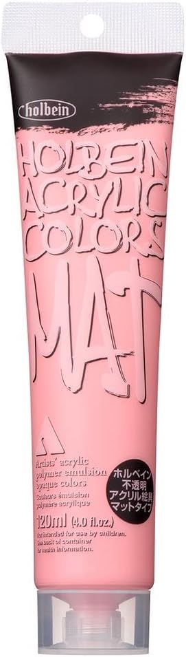Holbein Mat Acrylic - Brilliant Pink, 110 ml tube...