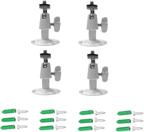 Camera Bracket Mount Pack of 4 Metal Outdoor/Indoor Use Security Bracket for Oculus Rift Sensor CCTV Suvellicance System...