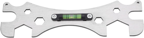 Multifunction Wrench Level Tool Engineering Level Mounting Leveling Tool Wrench Hex Screw Removal Spanner for Bathroom Faucet Water Pipe Repair...