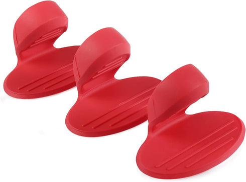 Silicone Pot Holders, YYP Silicone Heat Resistant Pot Holders, Oven Mini Mitts, Cooking Pinch Grips for Kitchen(No More Burning Your Fingers!)- Se...