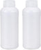 33.8 oz Plastic Reagent Bottle, Laboratory Grade High-Density Polyethylene Bottle, Wide Mouth with Screw Cap, Plastic Sample Bottles for Classroom...