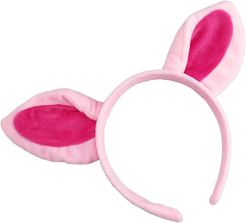 Dzrige Pig Costume Set Pig Ears Headband Bow Tie Nose and Tail Accessory Kit for Halloween Birthday Carnival Costume Party Dress Up Play...