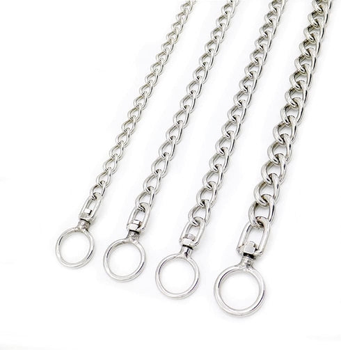 Chain Dog Training Choke Collar with Swivel, Stainless Steel, 18in, 3.0mm...