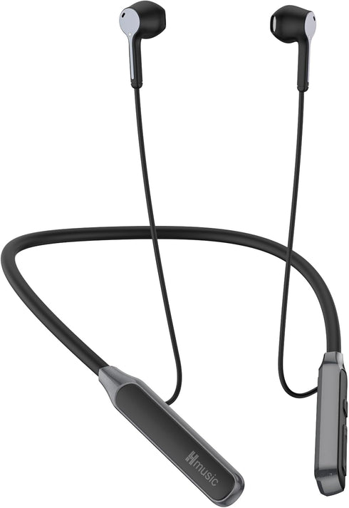 Bluetooth Headphones Neckband, Wireless Earphones with 30H Playtime, IPX5 Waterproof Noise Isolation Wireless Earbuds for Jobsite, Sports, Running...