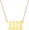 Angel Numbers Necklaces,Women Girls Dainty Gold Silver 111 1111 222 333 444 555 666 777 888 8888 999 Pendant Necklace Spiritual Numerology Jewelry...