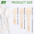 RT- Disposable Wooden Tableware Wooden Spoon /Wooden Ice Cream Spoons ,Natural Environmental Protection 4.3 Inches 200 Pieces Package...