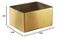 American Metalcraft GSPH4 Rectangular Gold Sugar Packet Holder, Satin Finish, 2-3/4 inches L Square...
