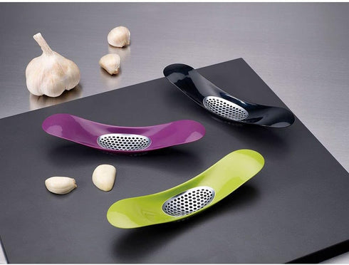 Joseph Joseph Garlic Rocker Crusher Mincer Press Plastic Dishwasher Safe, Green...