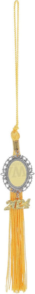 Holibanna Sublimation Photo Charm Graduation Tassel with 2024 Charm for Graduation Cap Charm DIY Heat Transfer Graduation Tassel Decorations Cerem...