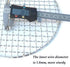 Canning Racks for Pot Dia 12" Carbon Baking Net Grill Pan Grate Multi-Purpose Cross Wire Rack Round Steaming Cooling Stainless Steel (305mm/12)...