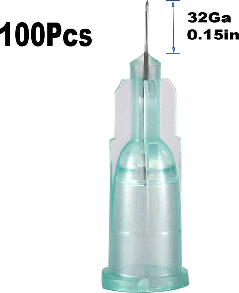 100pcs 32 Ga 4mm/0.15in Laboratory Tools Individually Sealed...