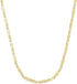Airssory 18K Gold Plated Figaro Brass Chain Golden Color Link Chain for DIY Jewelry Necklace Bracelet Supplies Craft Accessories 3.28 Feet (1M)...