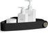 Sotfamily Shower Caddy Corner, 2 Pack Adhesive Corner Shower Shelves for inside Shower, Plastic Shower Organizer for Bathroom Storage, Black...