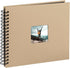 Hama Fine Art Photo Album | 28 x 24 cm 50 Beige w/Black Pages, 28 x 24cm...