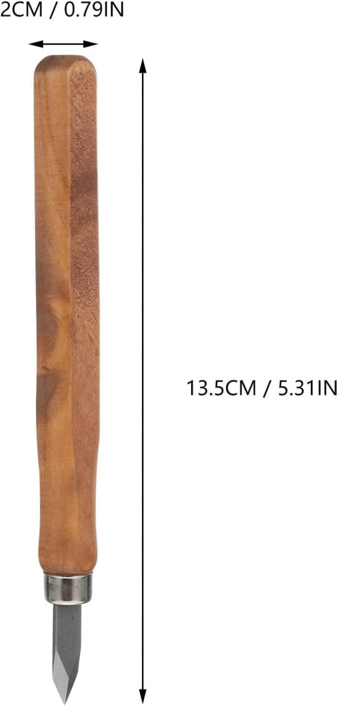 DOITOOL 5pcs Marking Knife Woodworking - Thin Blade Dual Double Bevel Marking Knife - Carving Knife Woodworking Scribe Tool for Woodworking, Wood ...