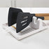 Utensil Rest with Drip Pad, BPA-Free Heat-Resistant Holder for Spoons, Ladles, Forks, and Tongs (Gray)...