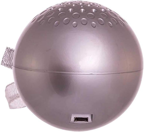 70MM Silver Bluetooth Musical Ornament Ball...