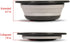 Glad Large Mixing Bowl Collapsible - 5.5L | Foldable Plastic & Rubber Container with Handles for Baking | Dishwasher Safe Kitchen Supplies and RV ...