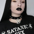Urieo Gothic Chokers Leather Black Choker Necklace with Star Pendant Cool Rivet Spike Studed Collar Adjustable Party Bar for Women...