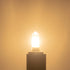 JDE11 75W 120V Halogen Bulb T4 Mini Candelabra Base Warm White 2800K Dimmable JD E11 Bulbs(Pack of 5)...