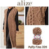 Alize Puffy Fine Baby Blanket Small Loop 100% Micropolyester Soft Yarn Lot of 4skn 400gr 64yds (268 - Dove)......