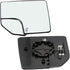 Left Driver Side Mirror Glass Heated Blind Spot Mirror Side Rear View Heated Convex Mirror Replacement for Ford F150 2015-2020...