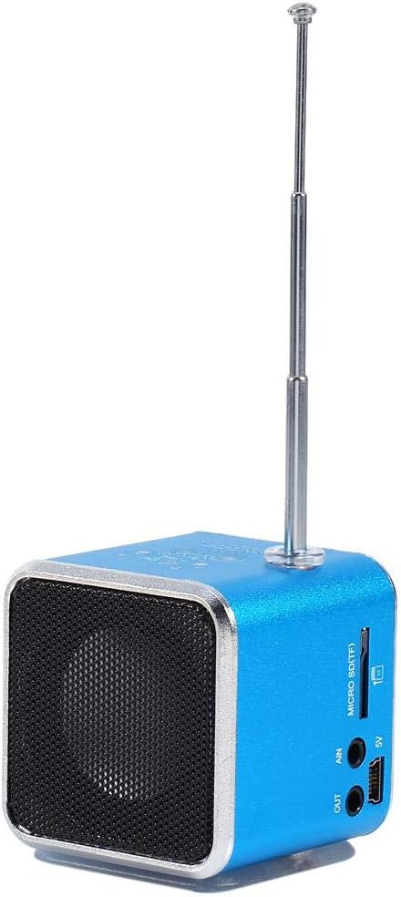 Fosa Digital Portable Mini Speaker Music MP3/4 Player/TF USB Disk Speaker FM Radio for Outdoors & Indoors: Home, Dorm Room, Kitchen, Bathroom, Car...