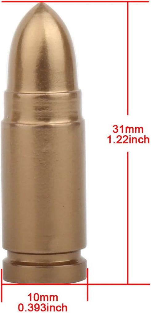 TOMALL Bullet Valve Stem Caps for Car Tires...