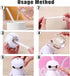INVODA Humidifiers Portable Small Cool Mist Humidifiers Mini USB Personal Desktop for Travel, Car, Office Room, Bedroom (White)...