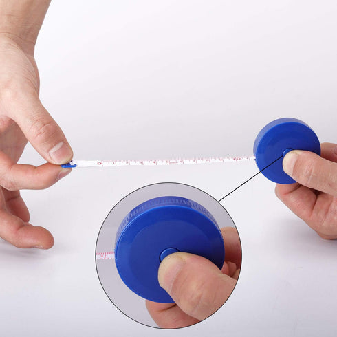 OIIKI 7PCS Goniometer Set - Including 6/8/12inch Goniometer, 8inch Spinal Goniometer, 6inch 180 degree Goniometer, Finger Goniometer, 1PC Blue Mea...