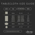 Elrene Home Fashions Caiden Elegance Damask Waterproof, Stain & Wrinkle Resistant Fabric Tablecloth, 52" x 52" Square, Black...