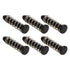 100pcs Heatsink Mount Clip Heatsink Mount Pin 18.6mm Heat Sink Cooler Mounting Clip Plastic Fastener Set Kit...
