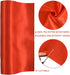 TONIFUL 10 Inch X 11yds Red Satin Ribbon Extra Wide Christmas Ribbon for Outdoor Use, Ribbon Cutting Ceremony, Grand Opening Ribbon, Table Runner,...