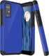 TJS Compatible for TCL ION X Case, TCL ION V Case, TCL 40 Z Case, Dual Layer Hybrid (Magnetic Mount Friendly) Shockproof Drop Protection Cover Imp...