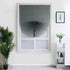 2 Pack Temporary Blinds for Window, Self Adhesive Pleated Blinds Cordless No Drill Fabric Blinds Room Darkening Shades Blackout Shades for Bathroo...