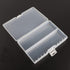 PNGKNYOCN Battery Storage Box,AA Batteries Portable Organizer Box Holds 48 AA Batteries,Insulative Plastic Clear Color...