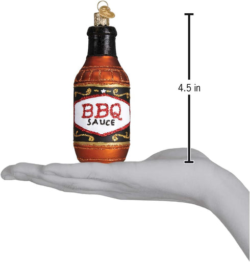 Old World Christmas Various Foods Glass Blown Ornaments for Christmas Tree BBQ Sauce 32292...
